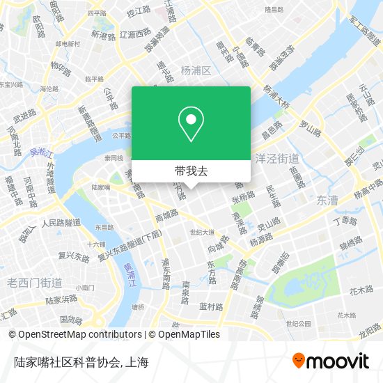 陆家嘴社区科普协会地图