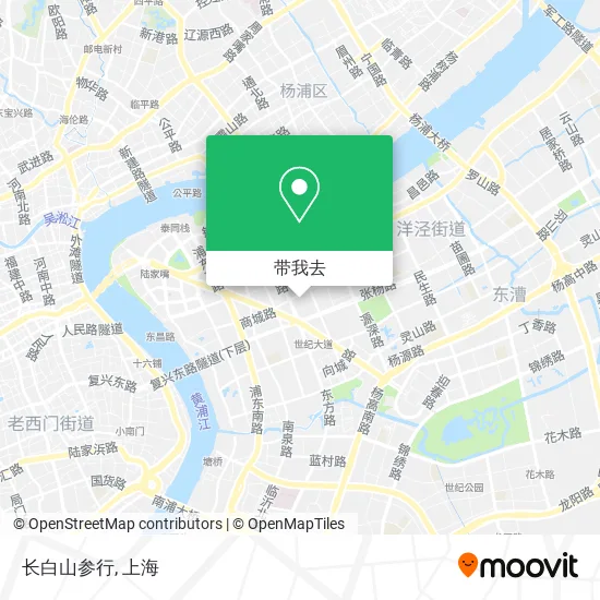 长白山参行地图