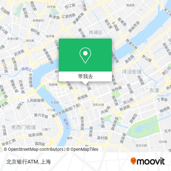 北京银行ATM地图
