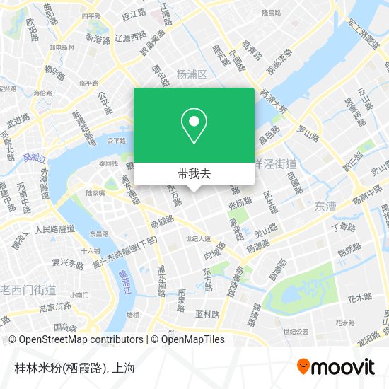 桂林米粉(栖霞路)地图