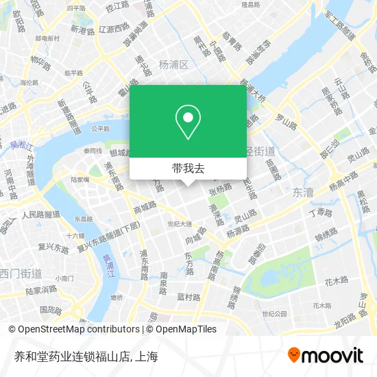 养和堂药业连锁福山店地图
