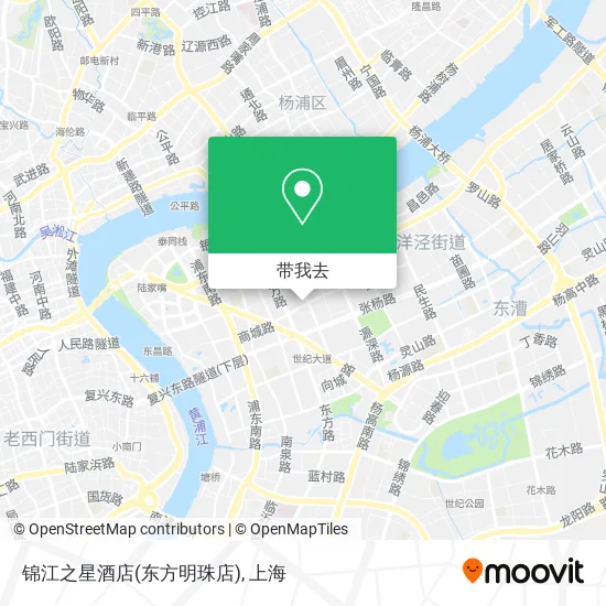 锦江之星酒店(东方明珠店)地图