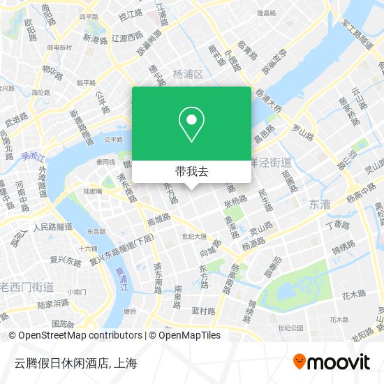云腾假日休闲酒店地图