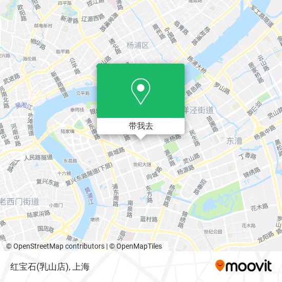 红宝石(乳山店)地图