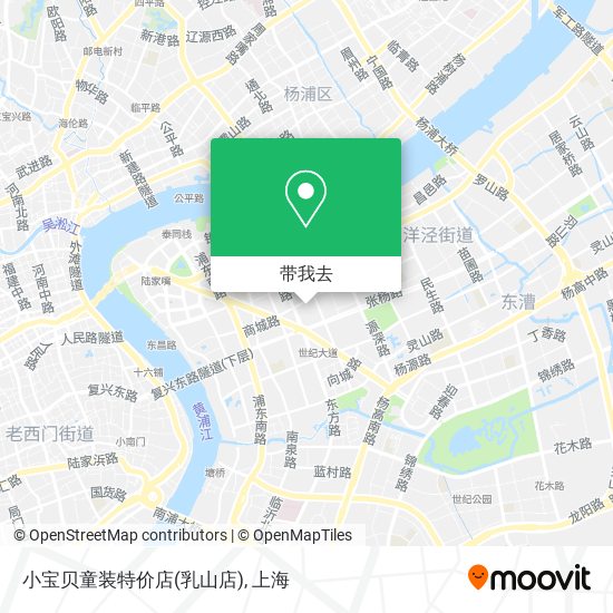 小宝贝童装特价店(乳山店)地图