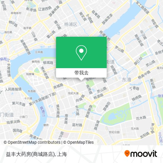 益丰大药房(商城路店)地图