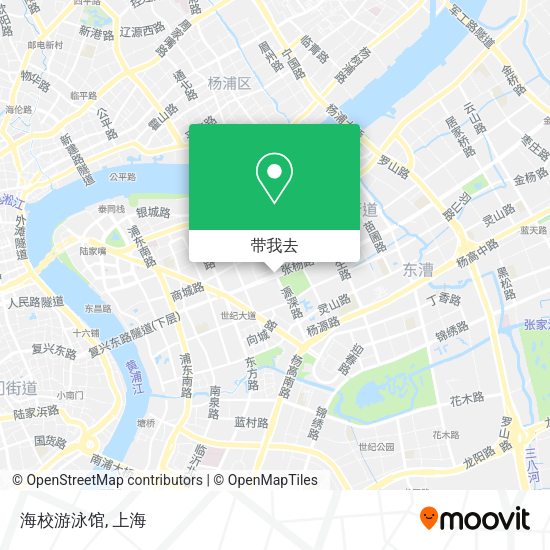 海校游泳馆地图