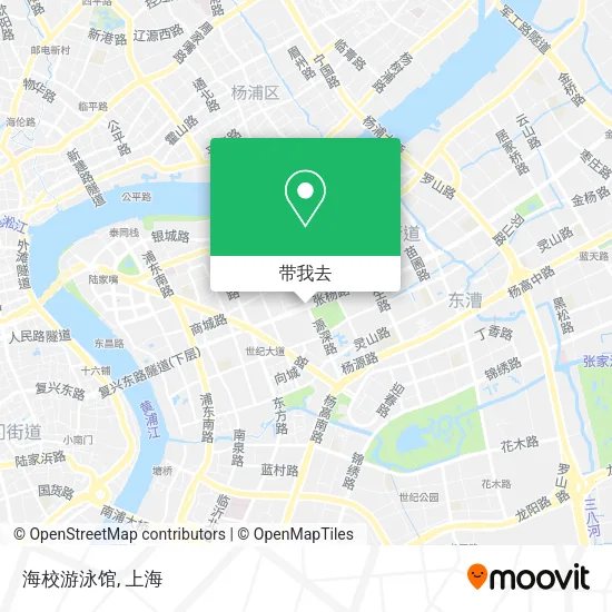 海校游泳馆地图