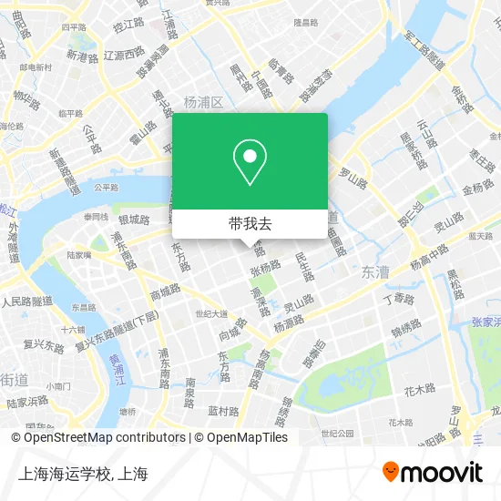 上海海运学校地图