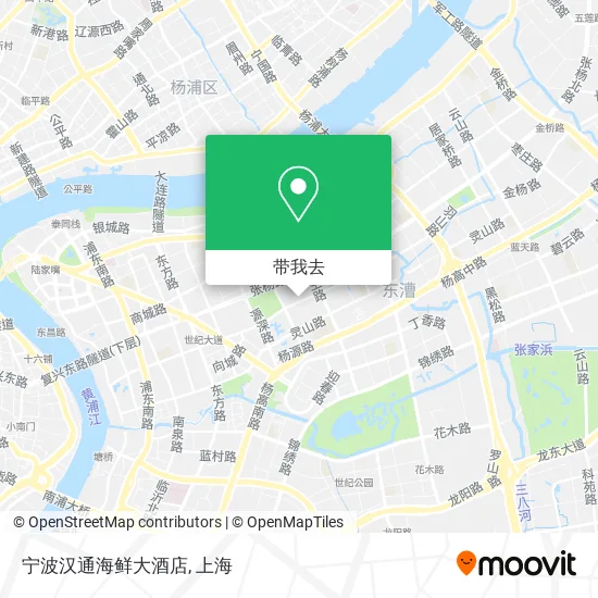 宁波汉通海鲜大酒店地图