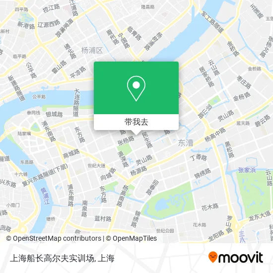 上海船长高尔夫实训场地图