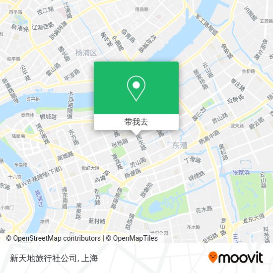 新天地旅行社公司地图