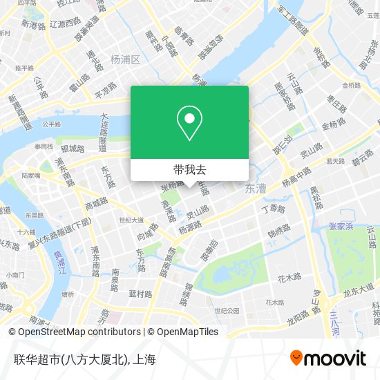 联华超市(八方大厦北)地图