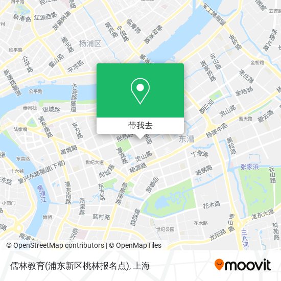 儒林教育(浦东新区桃林报名点)地图