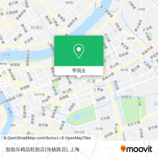 胎胎乐精品轮胎店(张杨路店)地图