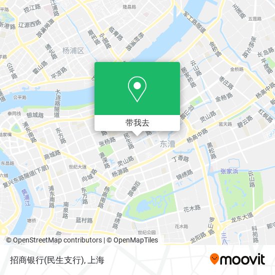 招商银行(民生支行)地图