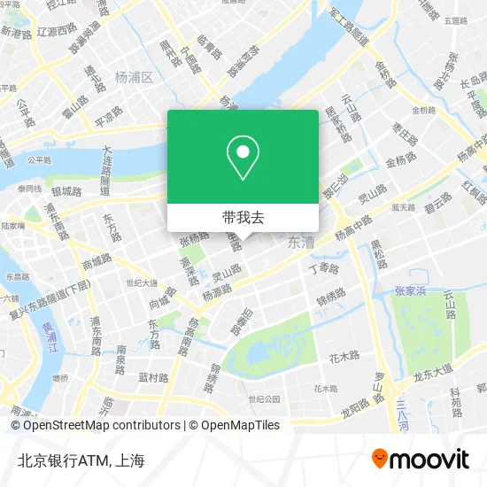 北京银行ATM地图