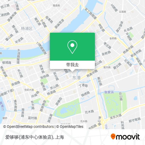爱哆哆(浦东中心体验店)地图