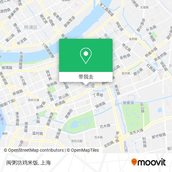 闽粥坊鸡米饭地图