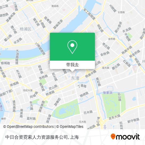 中日合资霓索人力资源服务公司地图