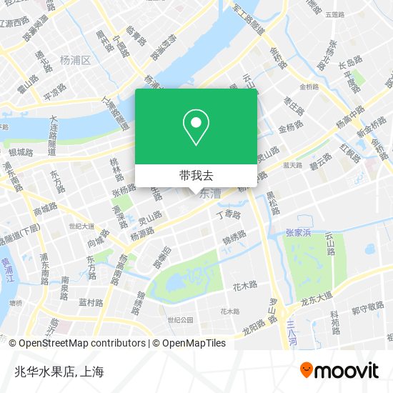 兆华水果店地图