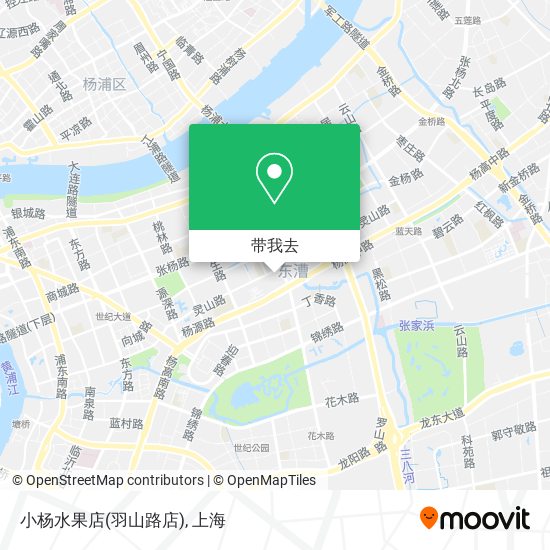 小杨水果店(羽山路店)地图