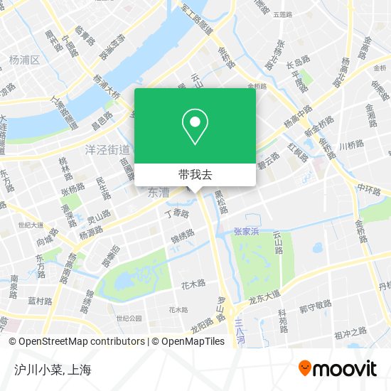 沪川小菜地图