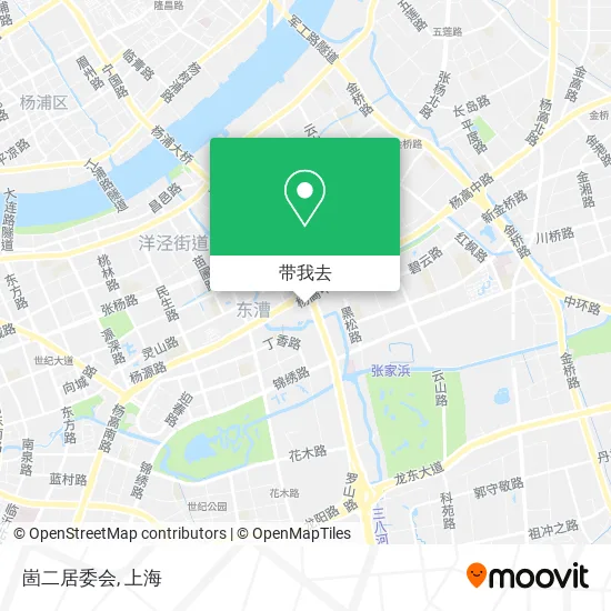 崮二居委会地图