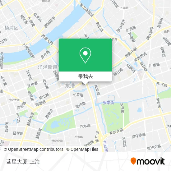 蓝星大厦地图