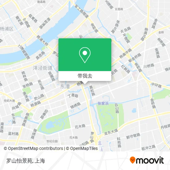 罗山怡景苑地图