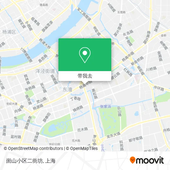 崮山小区二街坊地图