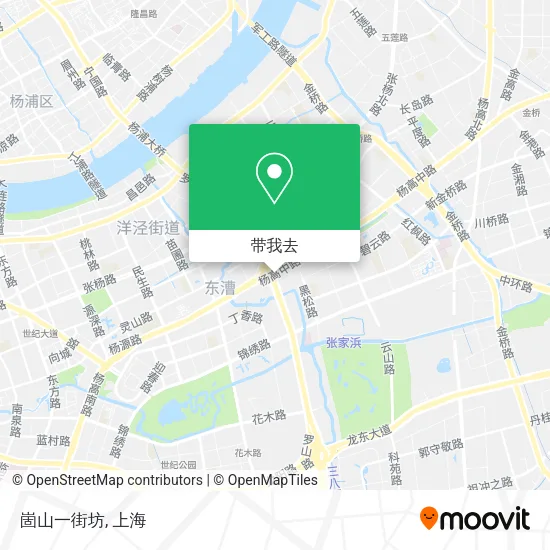 崮山一街坊地图