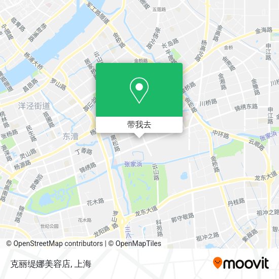 克丽缇娜美容店地图
