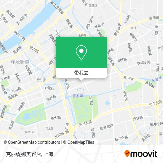克丽缇娜美容店地图