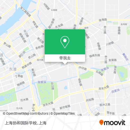 上海协和国际学校地图
