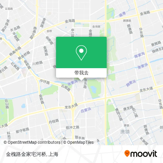 金槐路金家宅河桥地图