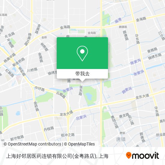 上海好邻居医药连锁有限公司(金粤路店)地图