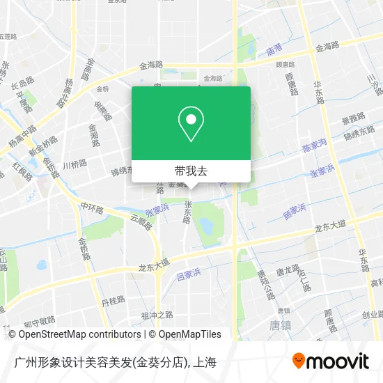 广州形象设计美容美发(金葵分店)地图