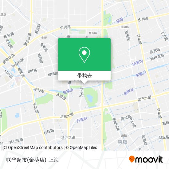 联华超市(金葵店)地图