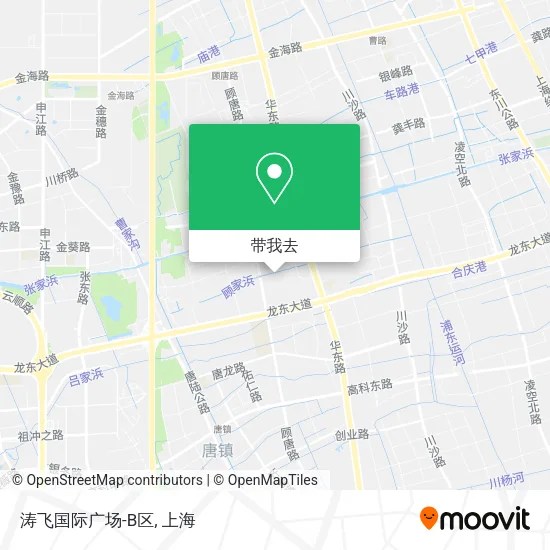涛飞国际广场-B区地图
