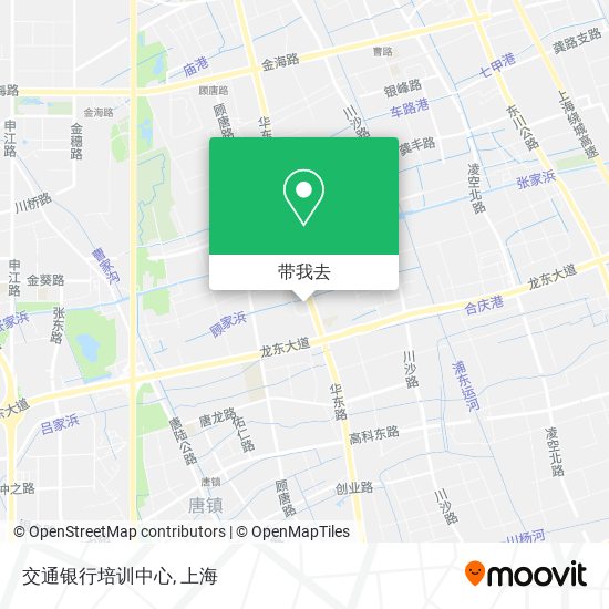 交通银行培训中心地图