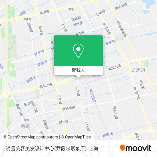 晓雪美容美发设计中心(乔薇尔形象店)地图