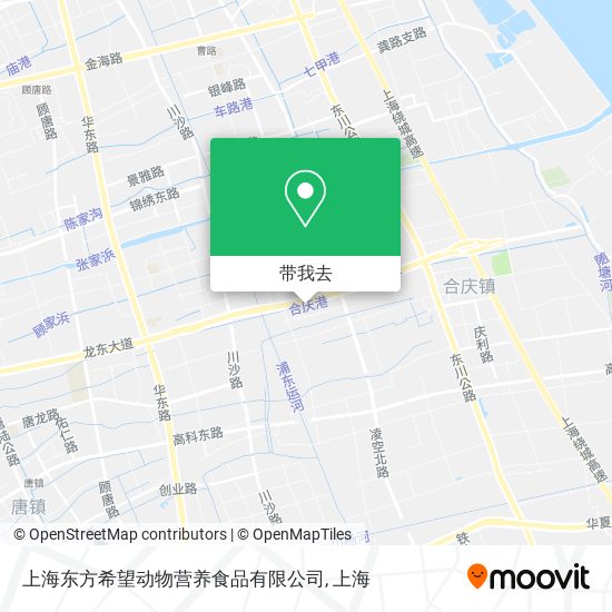 上海东方希望动物营养食品有限公司地图