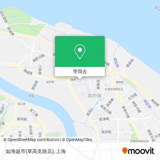 如海超市(草高支路店)地图