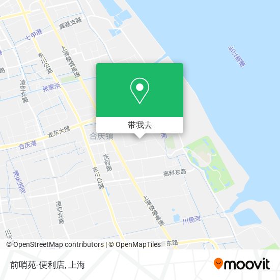 前哨苑-便利店地图