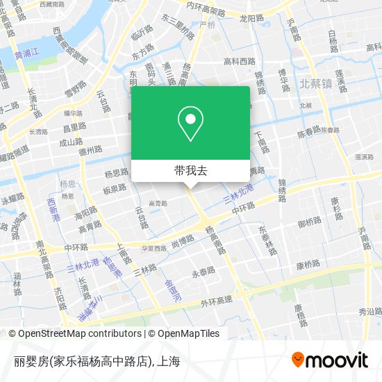 丽婴房(家乐福杨高中路店)地图