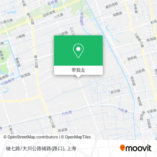 储七路/大川公路辅路(路口)地图