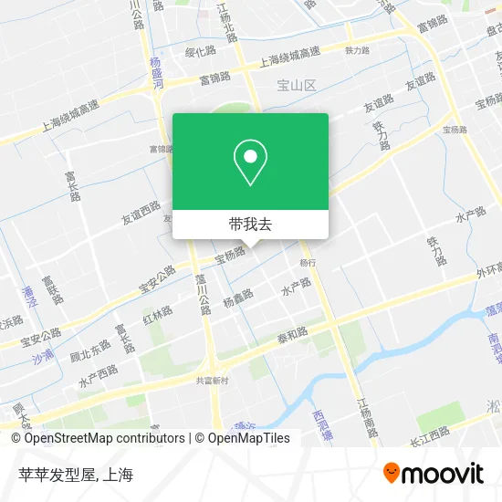苹苹发型屋地图