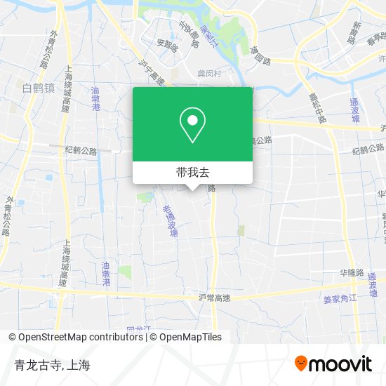 青龙古寺地图