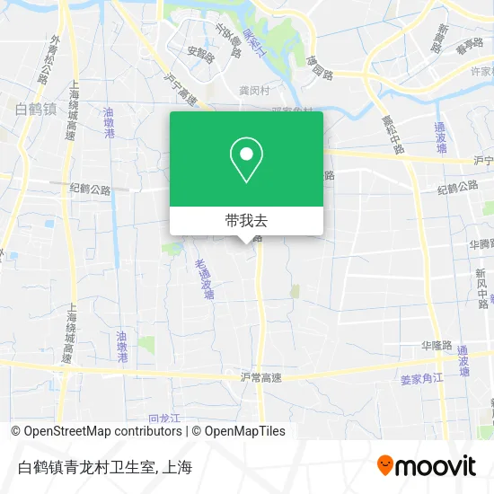 白鹤镇青龙村卫生室地图